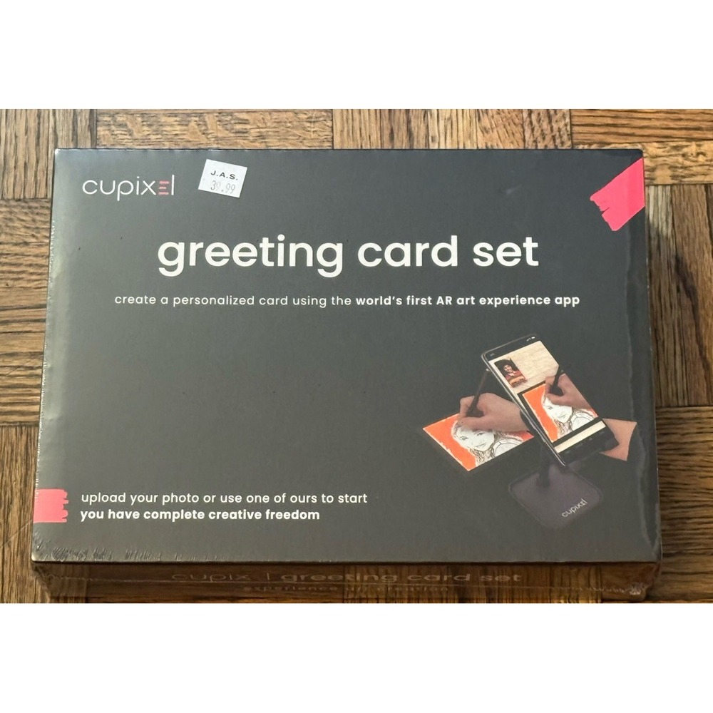 Cupixel Greeting Card Set World's First AR Art Experience App #0942